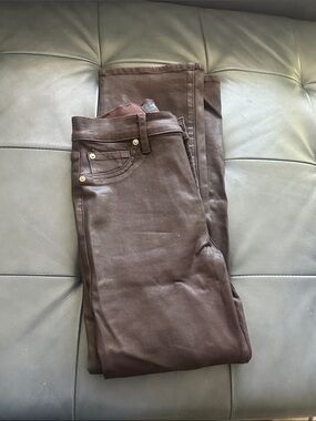 7 For All Mankind Women's Skinny Jeans - Brown